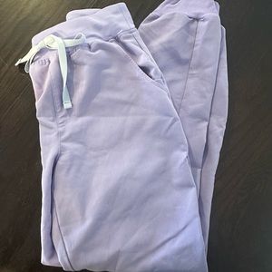 Figs Lavender Jogger Scrub Pants